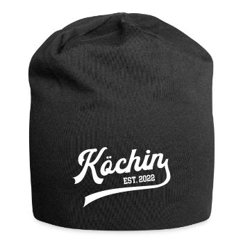 Köchin 2022 Ausbildung Bestanden - Jersey-Beanie - Schwarz - Vorne