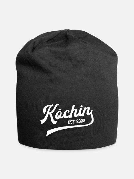 Köchin 2022 Ausbildung Bestanden - Jersey-Beanie - Schwarz