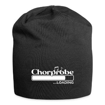 Chorprobe loading - Jersey-Beanie - Schwarz - Vorne