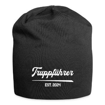 Truppführer 2024 Feuerwehrmann Feuerwehr Truppe - Jersey-Beanie - Schwarz - Vorne