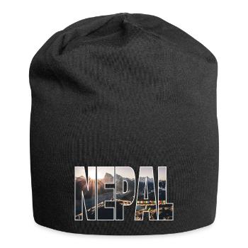 Nepal - Jersey Beanie - black - Front