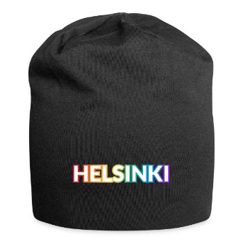 Helsinki Gay Pride Finland LGBTQ - Jersey Beanie - black - Front