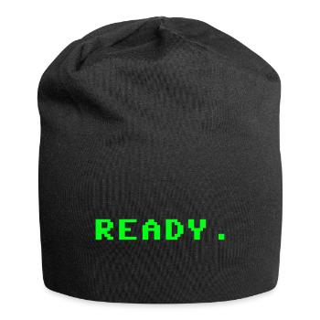 Prêt. * Plat * C64 * C 64 * - Bonnet en jersey - noir - Devant
