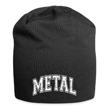 Metal - Jersey Beanie - black - Front