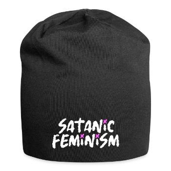Féminisme satanique - Bonnet en jersey - noir - Devant