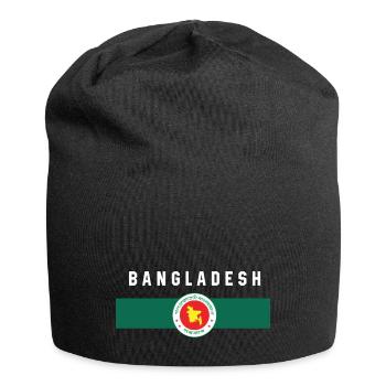 Bangladesh - flag and coat of arms - Jersey Beanie - black - Front