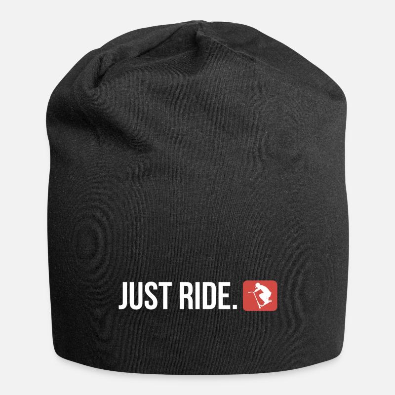 Just ride 7 - Jersey-Beanie - Schwarz