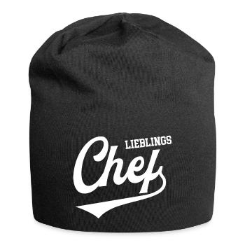 Lieblingschef bester Chef Lieblings Vorgesetzter - Jersey-Beanie - Schwarz - Vorne