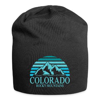 Colorado Mountain Rocky - Jersey Beanie - black - Front