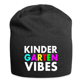 kindergarten vibes - Bonnet en jersey - noir - Devant