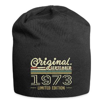 September 1973 Birthday Gift September 1973 - Jersey Beanie - black - Front