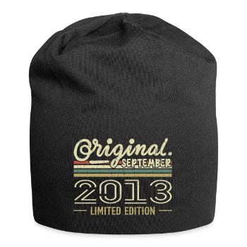 Septembre 2013 Cadeau Anniversaire September 2013 - Bonnet en jersey - noir - Devant