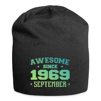 September 1969 Birthday Gift September 1969 - Jersey Beanie - black - Front