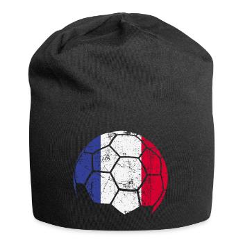 France Soccer Ball Fußball - Jersey-Beanie - Schwarz - Vorne
