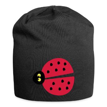 ladybug insects - Jersey Beanie - black - Front