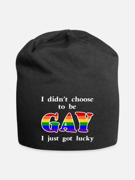 lucky1 1 - Jersey-Beanie - Schwarz