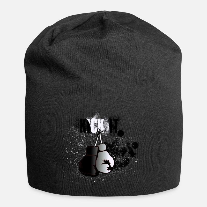Kickboxing - Jersey Beanie - black