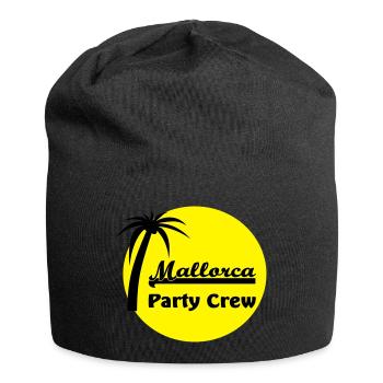 Mallorca Party Crew T-Shirts - Jersey-Beanie - Schwarz - Vorne