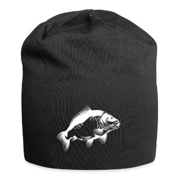 Carp carp carp fisherman gift carp anglers - Jersey Beanie - black - Front