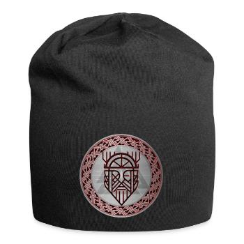 Valknut Vikings Odin Thor Celtic symbols Pagan - Jersey Beanie - black - Front