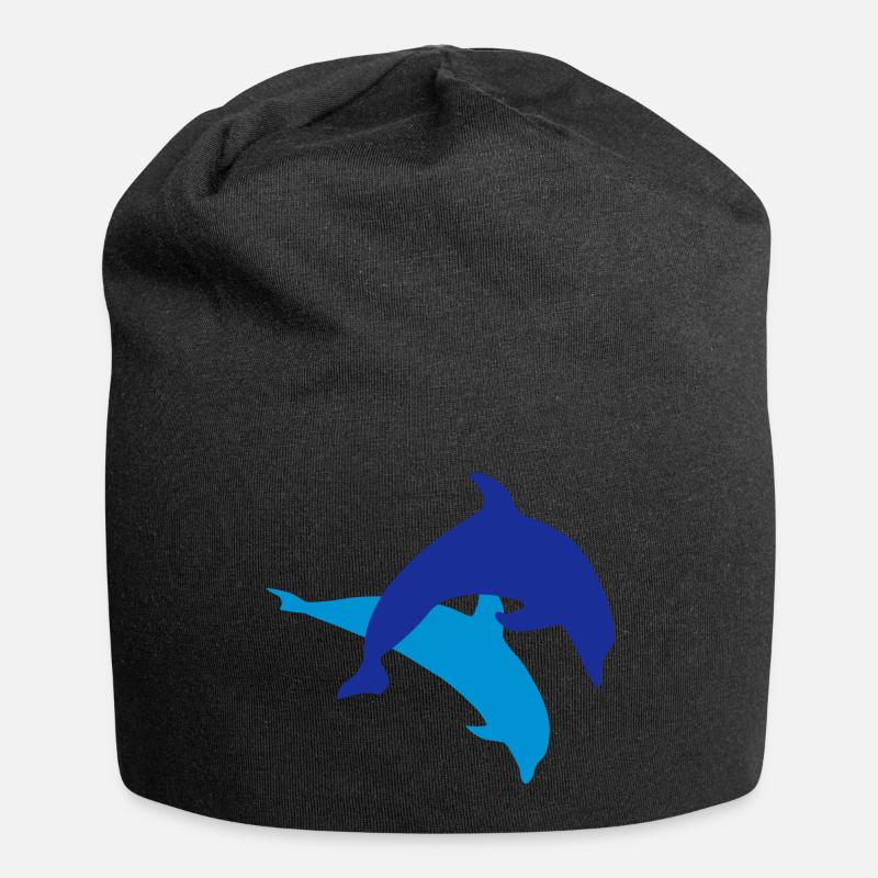 Dolphins (super günstig!) - Bonnet en jersey - noir