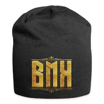 BMX / Bmx / BMX Bike Bike / BMX Riding - Bonnet en jersey - noir - Devant