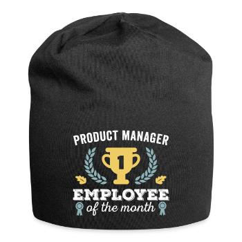 Product Manager Employee of the Month - Jersey Beanie - black - Front
