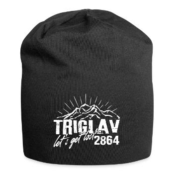 Triglav Mountain Slovenia Slovenia Kranjska Gora - Jersey Beanie - black - Front
