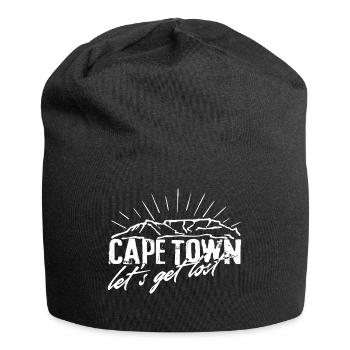 Cape Town Table Mountain Cape of Good Hope - Jersey Beanie - black - Front
