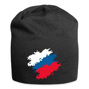 République tchèque - Bonnet en jersey - noir - Devant