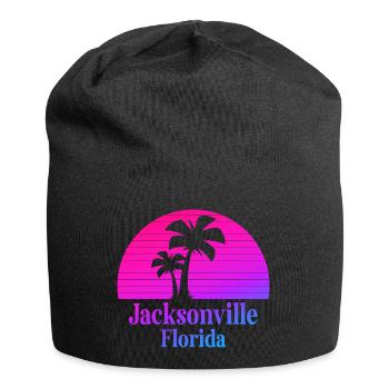 Jacksonville Florida - Jersey-Beanie - Schwarz - Vorne