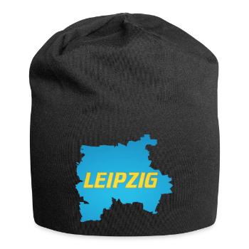 LEIPZIG - Bonnet en jersey - noir - Devant