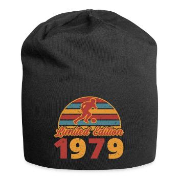 Football football player birthday built in 1979 - Jersey Beanie - black - Front