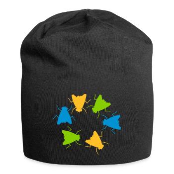 Colorful House Flying Group Team - Jersey Beanie - black - Front