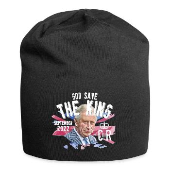 God save the king Charles III - Jersey Beanie - black - Front