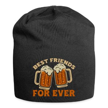 Bier - Jersey-Beanie - Schwarz - Vorne
