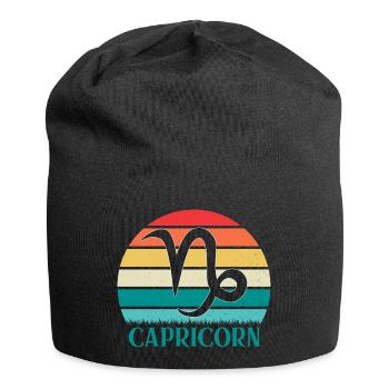 Capricorn - Jersey Beanie - black - Front