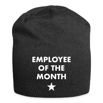 Employee of the Month - Jersey Beanie - charcoal grey - Front