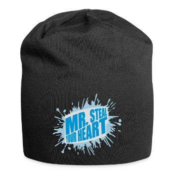 Mr steal your heart - Jersey Beanie - black - Front