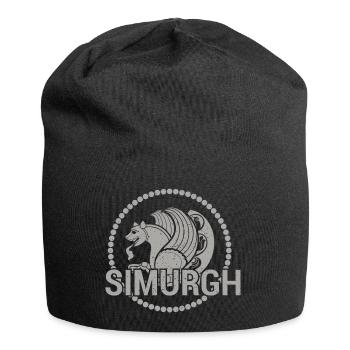 Faravahar Zoroastrianism Simurgh Persia - Jersey Beanie - black - Front