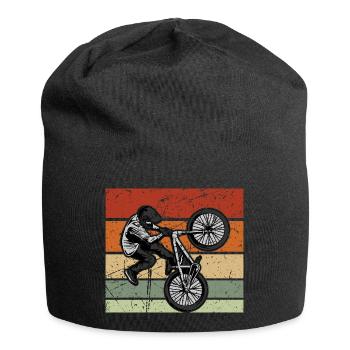 BMX Bike Accessories Children's Bike Gift Retro - Jersey Beanie - black - Front