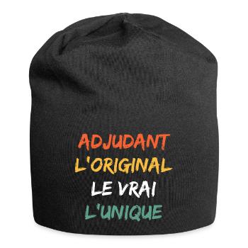 adjudant - Bonnet en jersey - noir - Devant