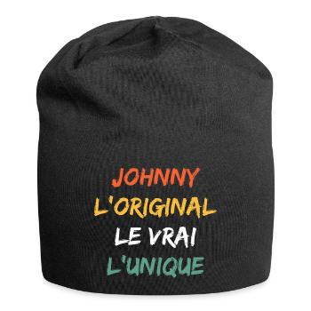 Johnny - Bonnet en jersey - noir - Devant