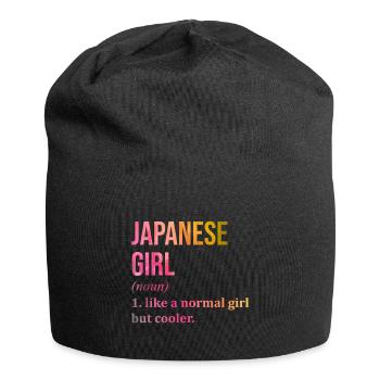 Japan Japan Japan - Jersey Beanie - black - Front