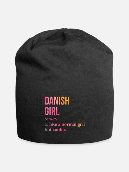 Danemark Danemark Danemark - Bonnet en jersey - noir