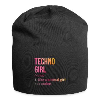 Techno Techno Techno - Bonnet en jersey - noir - Devant