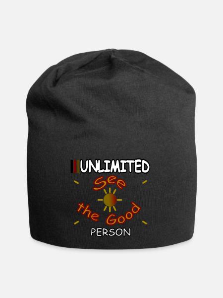 See the Good - Jersey-Beanie - Schwarz