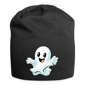 Geist - Jersey-Beanie - Schwarz - Vorne