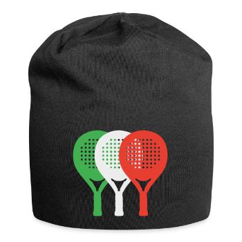 padel-italia2 - Jersey Beanie - black - Front