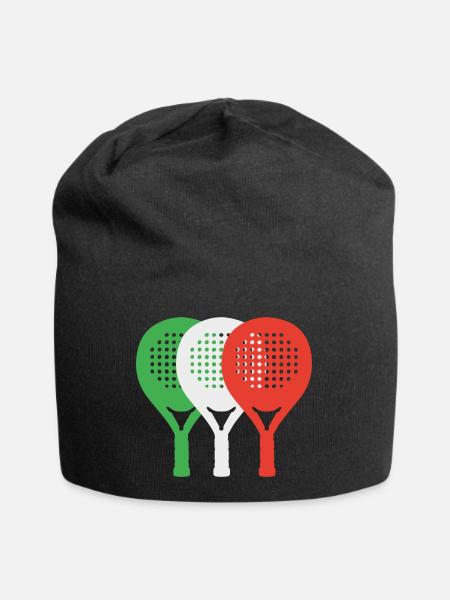 Padel-Italie2 - Bonnet en jersey - noir